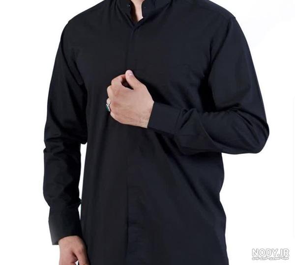 پیراهن POLO آستین بلند مردانه آبی کاربنی کد 115 پیراهن POLO آستین بلند مردانه آبی کاربنی کد 115