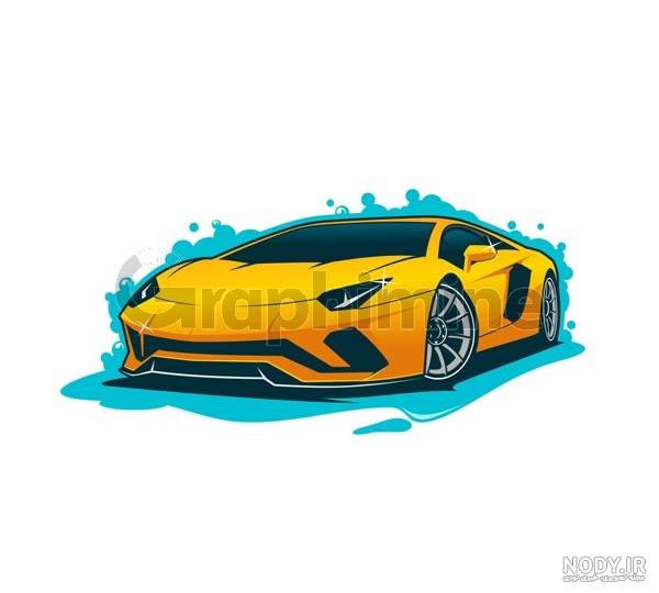 عکس ماشین لامبورگینی برای پس زمینه