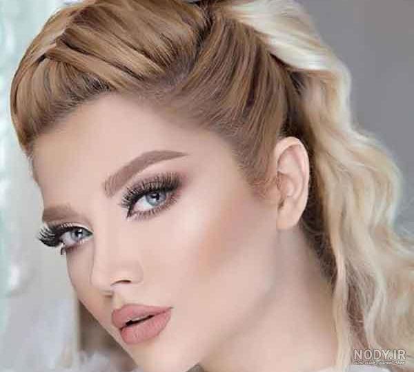 عکس میکاپ چشم و لب و مدل آرایش صورت