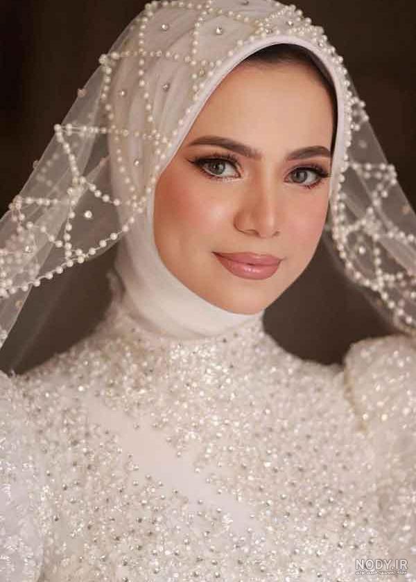 عکس هایی از جدیدترین مدل های آرایش عروس (عربی)