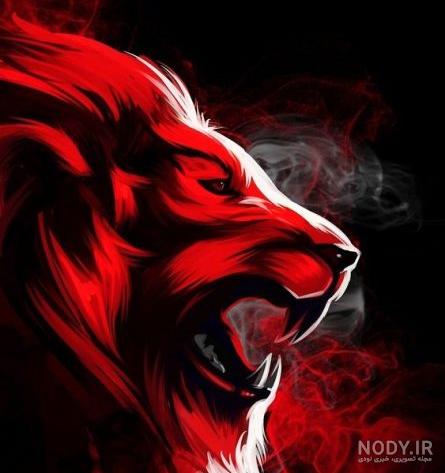 عکس پروفایل پرسپولیس شیر زخمی