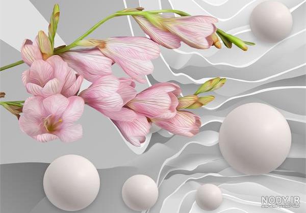 عکس پس زمینه گل نرگس