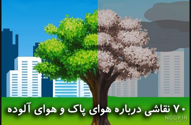 عکس نقاشی هوای پاک آسان