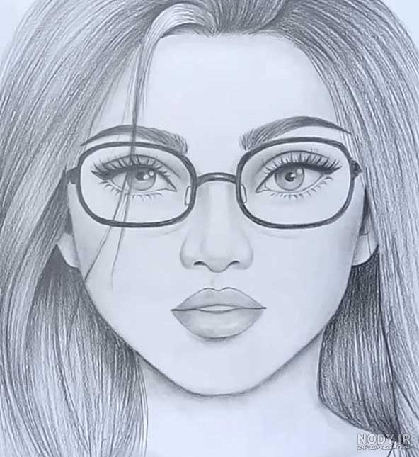عکس نقاشی یک آدم