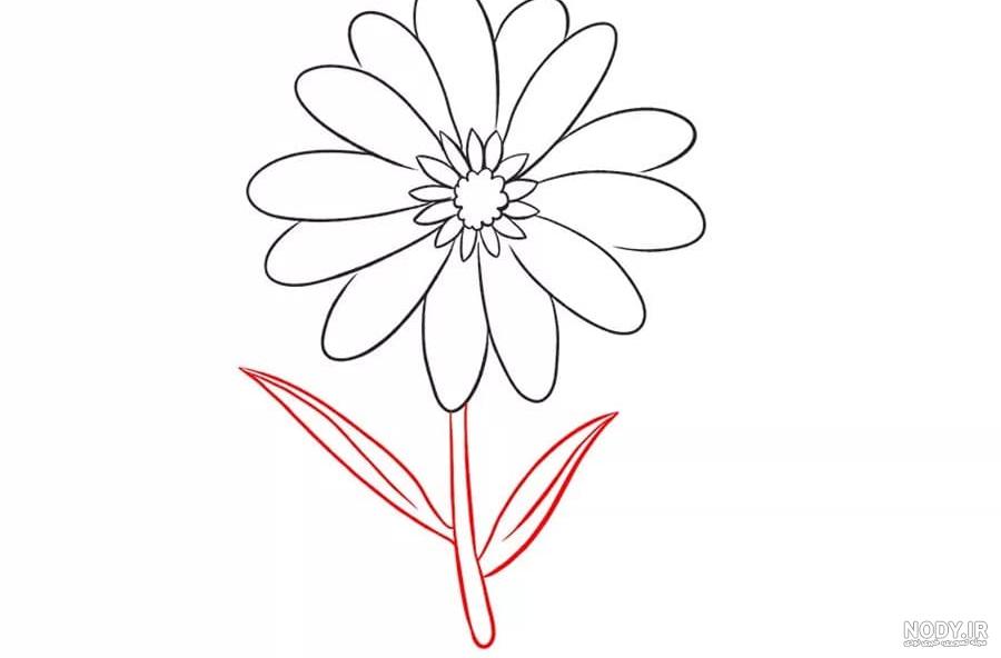 عکس نقاشی یک گل زیبا