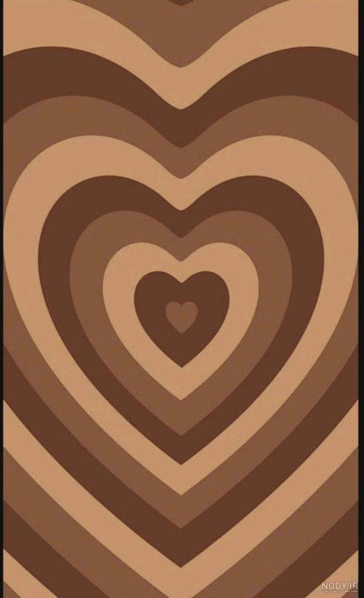  بک گراند قهوه ای فانتزی