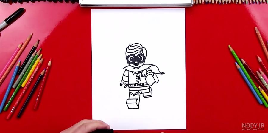 How to Draw LEGO Batman - Coloring Pages