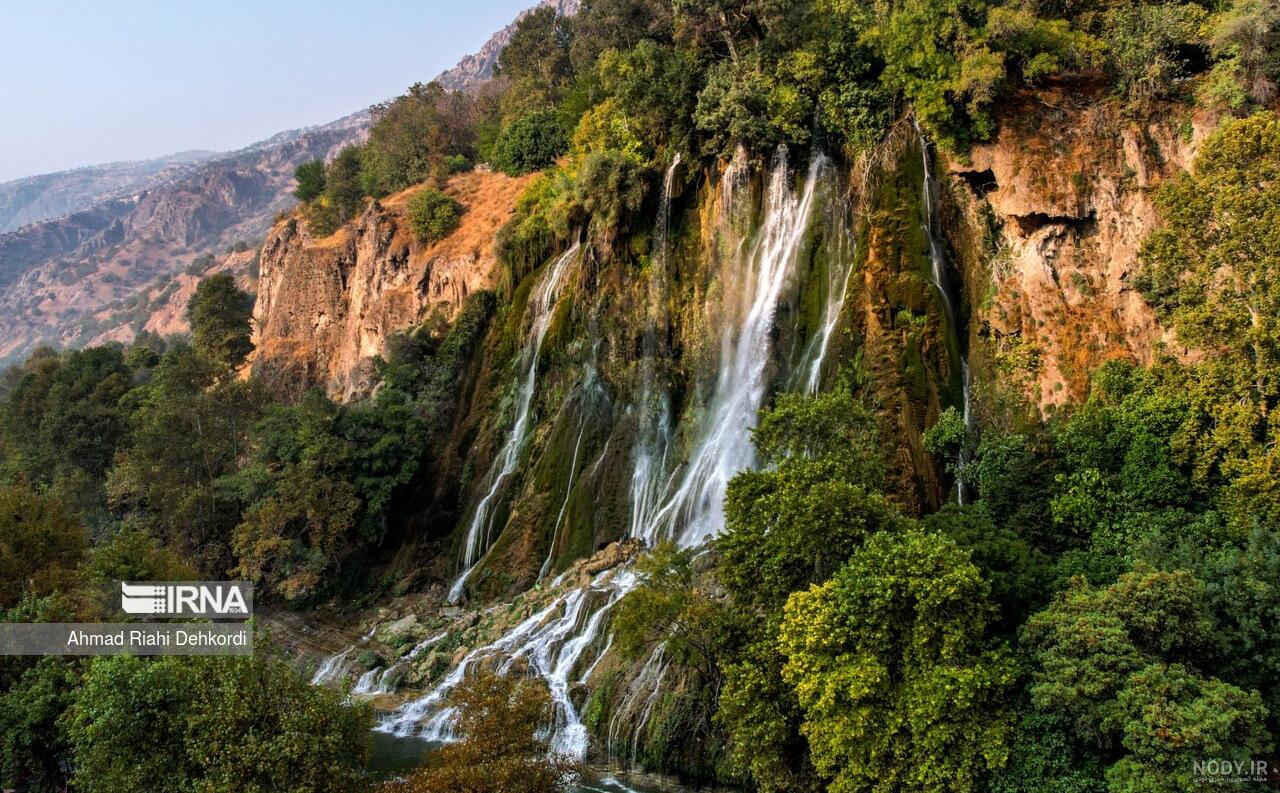 آبشار زیبای بیشه در استان لرستان