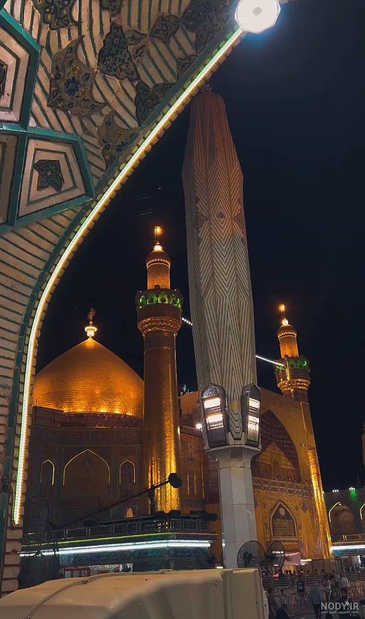 تصویر گنبد مطهر حضرت علی علیه السلام تصویر گنبد مطهر حضرت علی علیه السلام