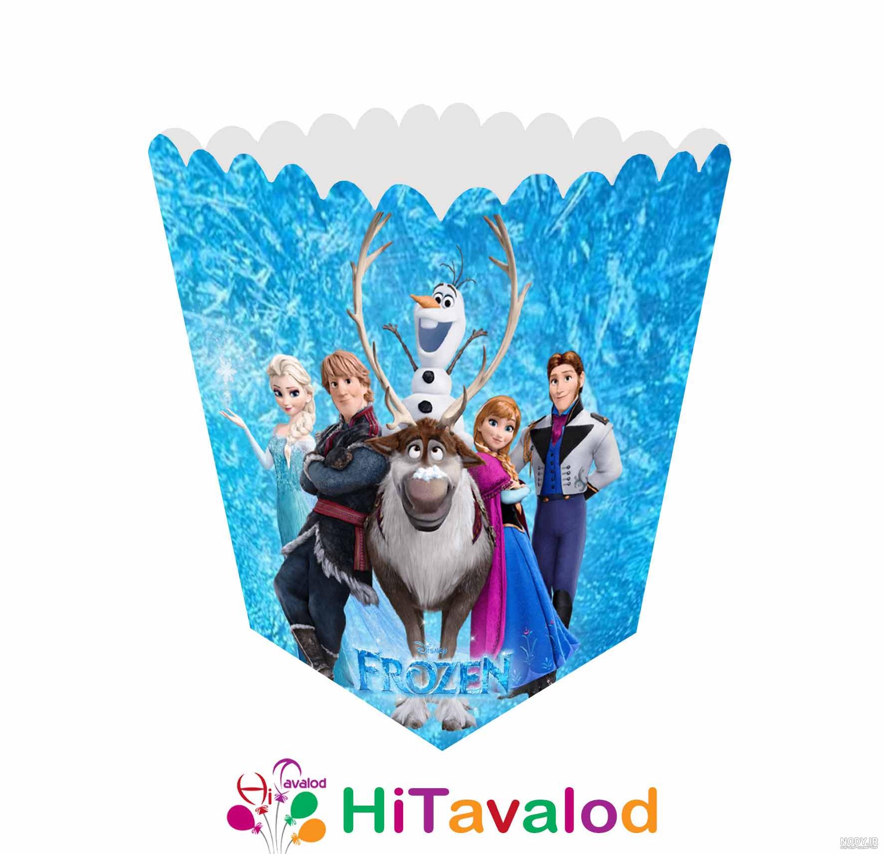 خرید و قیمت فیگور آنا تاج دار-frozen-برند qposket-گالری هارمونی