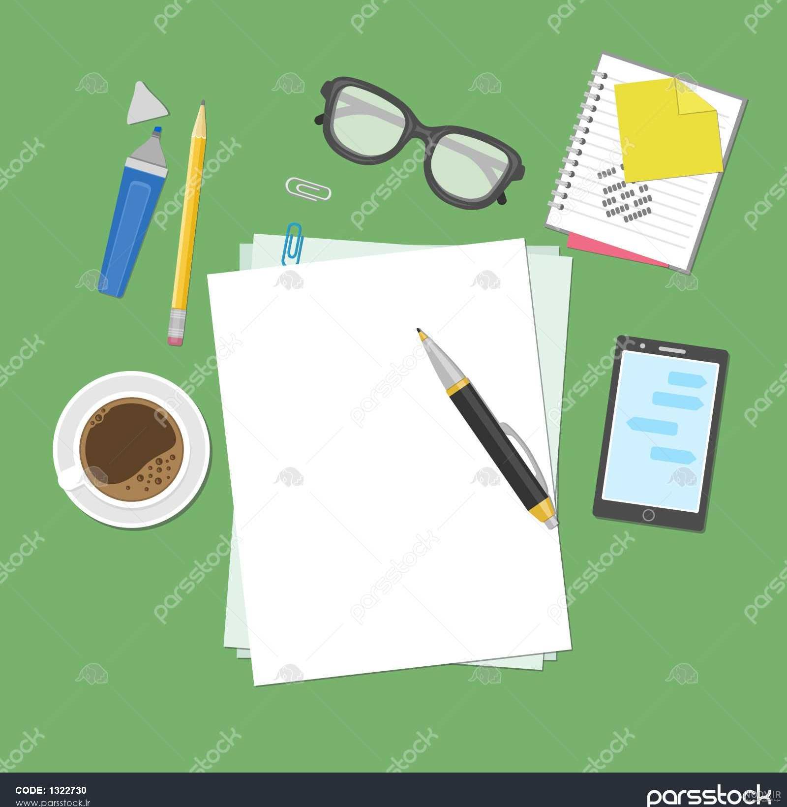دانلود صفحه کاغذ خط دار در word برای سایز A4 و همچنین با فرمت pdf برای پرینت