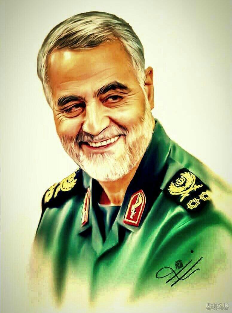 دانلود فایل لایه باز نقاشی چهره سردار سلیمانی طرح ما ملت امام حسینیم -  دانلود رایگان فایل لایه باز، PSD، وکتور، لوگو و موکاپ