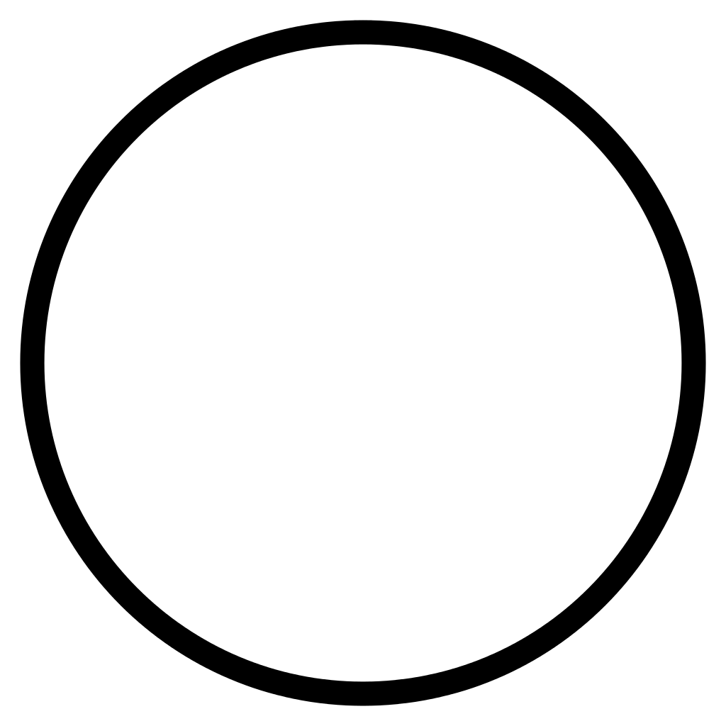 عکس دایره تو خالی مشکی