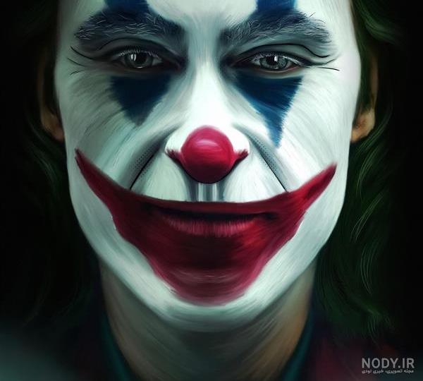 عکس نقاشی رو صورت جوکر