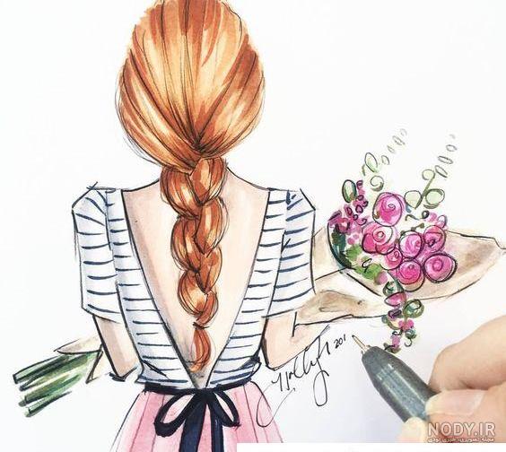 عکس نقاشی فانتزی پسر ❤️ [ بهترین تصاویر ]