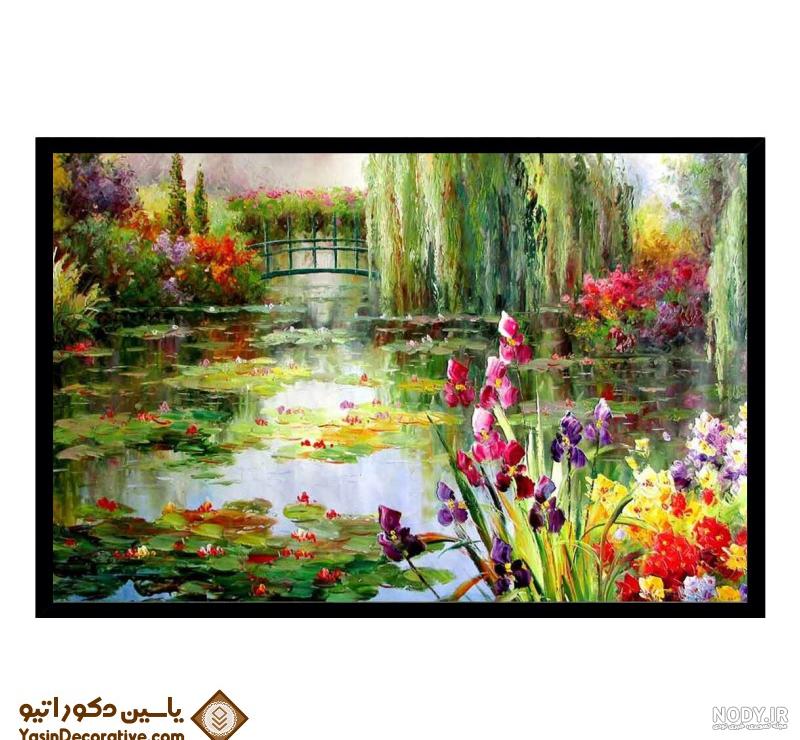 قیمت روز تابلو رنگ روغن فانتزی - مداد آبی