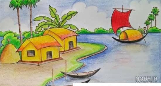 39 نقاشی سیزده بدر [روز طبیعت] ساده، سخت، کودکانه و نوجوان برای رنگ آمیزی