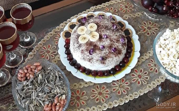 عکس از کیک روز دختر