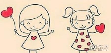 عکس نقاشی برای روز دختر