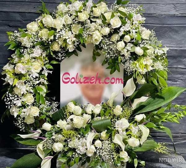 عکس دوربری قاب گلدار