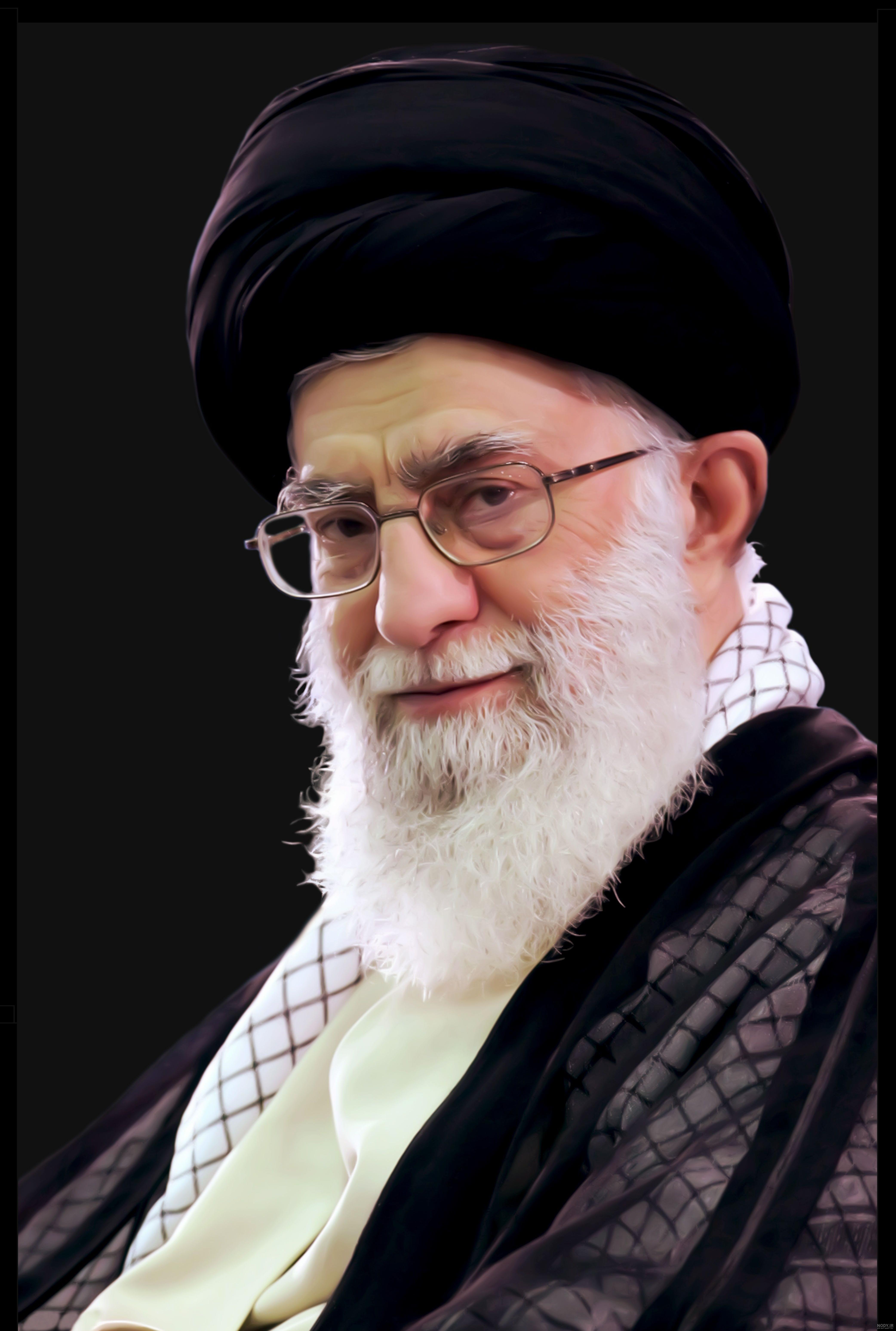 عکس زیبای آقا خامنه ای