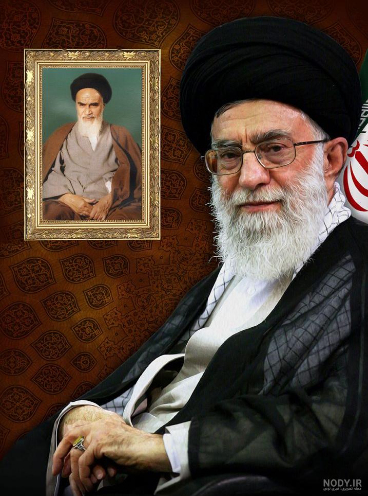 عکس زیبای آقای خامنه ای