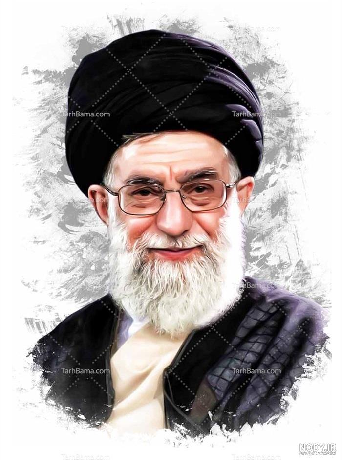 عکس زیبای امام خمینی و خامنه ای