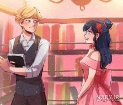 عکس مرینت و آدرین عاشقانه برای پروفایل