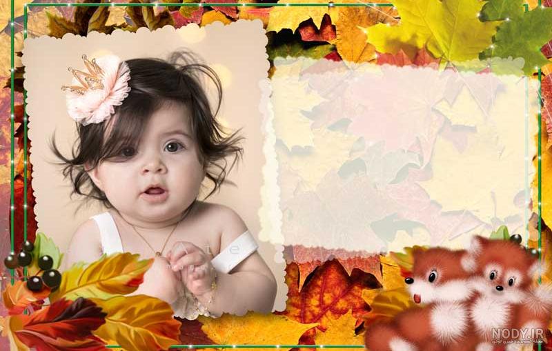کادر زیبا برای نوشتن متن ، کادر برای نوشتن اسم ، کادر گل گلی - تم آسان