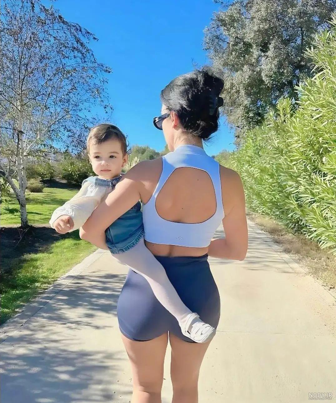 عکس زن رونالدو در اینستاگرام
