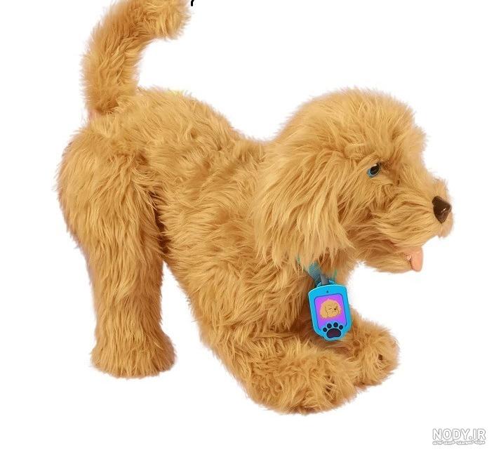 خرید اسباب بازی سگ رباتیک پشمالو snuggles