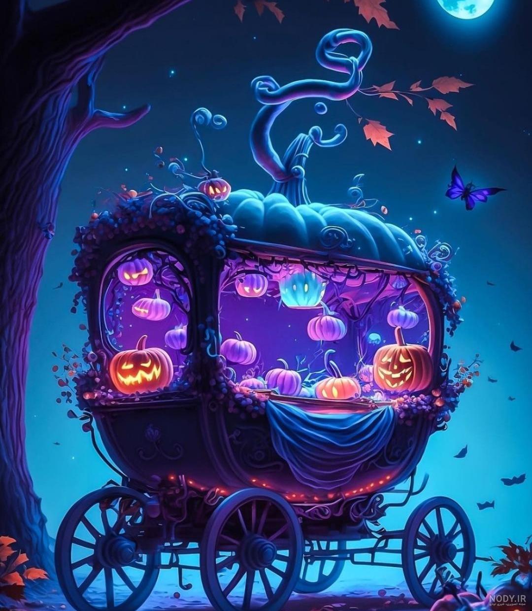 دانلود مجموعه عکس بدون پس زمینه : هالووین Halloween Collection – تایم کد