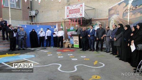 طرح سلاله ها در مدرسه دخترانه آسیه کرمان برگزار شد+تصاویر