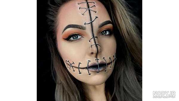 عکس آرایش هالووینی