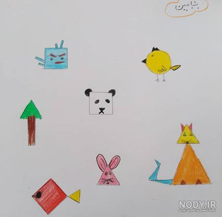 عکس نقاشی دخترانه کلاس سوم - عکس نودی