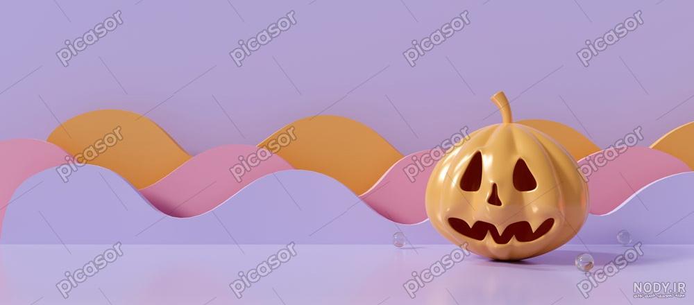 عکس کدو تنبل هالووینی