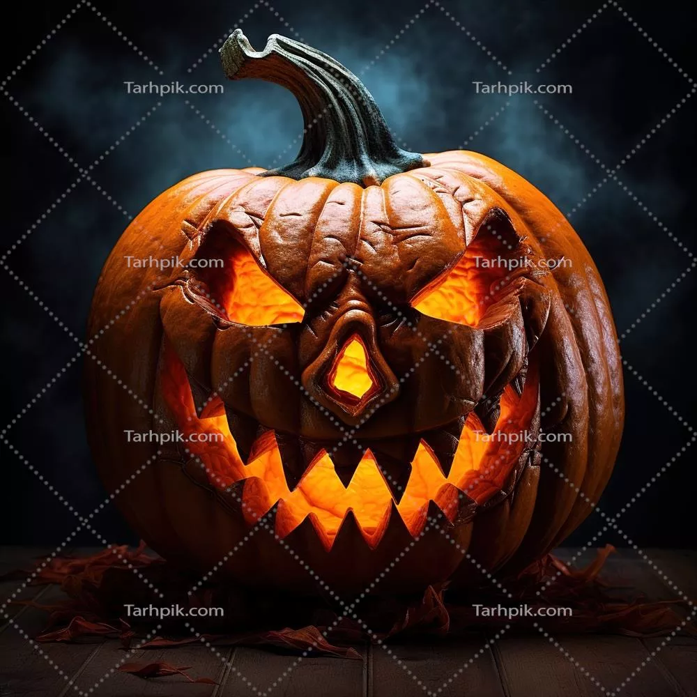 عکس کدو حلوایی برای هالووین