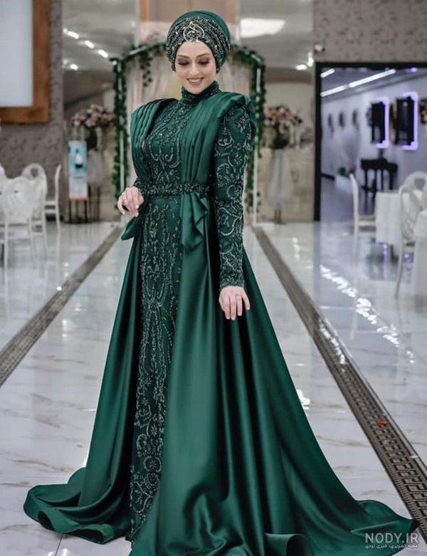 مدل لباس بلند زنانه با طرح های شیک و مجلسی - پرشین سرا