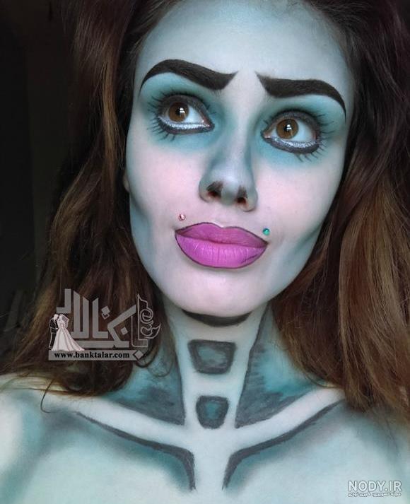 میکاپ هالووین مردانه ساده 🎃🎃🎃🎃🎃🎃 @mohadese.mg.mua @mhm_jvd_pv  @_mhmdjvd_10 #هالوین #میکاپ_هالوین #ترسناکترین #ترسناک_و_دلخراش