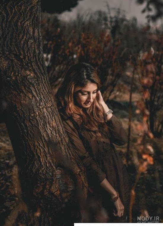 ژست عکس در جنگل شمال