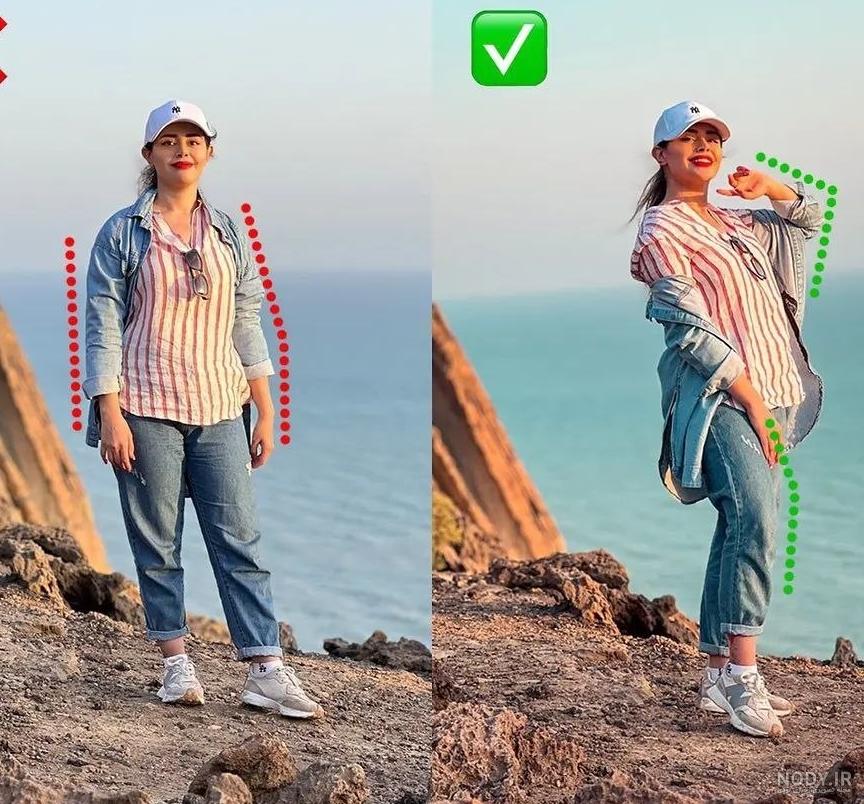 ژست عکس دونفره لب ساحل ژست عکس دونفره لب ساحل
