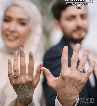 ۵۰ مدل ژست عکاسی عروس و داماد در باغ و آتلیه ۵۰ مدل ژست عکاسی عروس و داماد در باغ و آتلیه