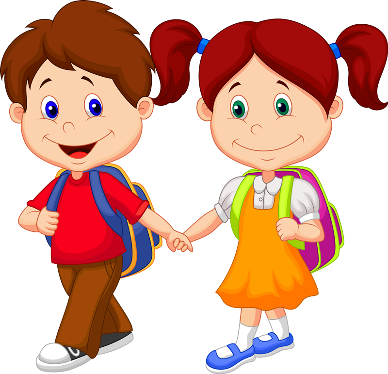 عکس کارتونی مدرسه شاد