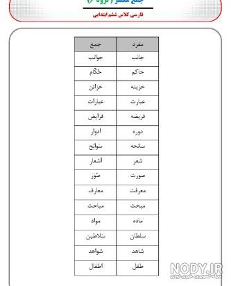 عکس کلاس ششمی