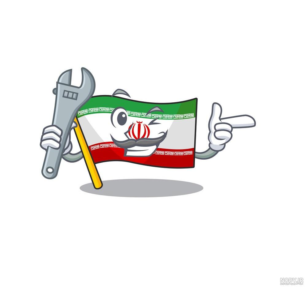 دانلود عکس با کیفیت نقشه طرح پرچم ایران | تیک طرح مرجع گرافیک ایران