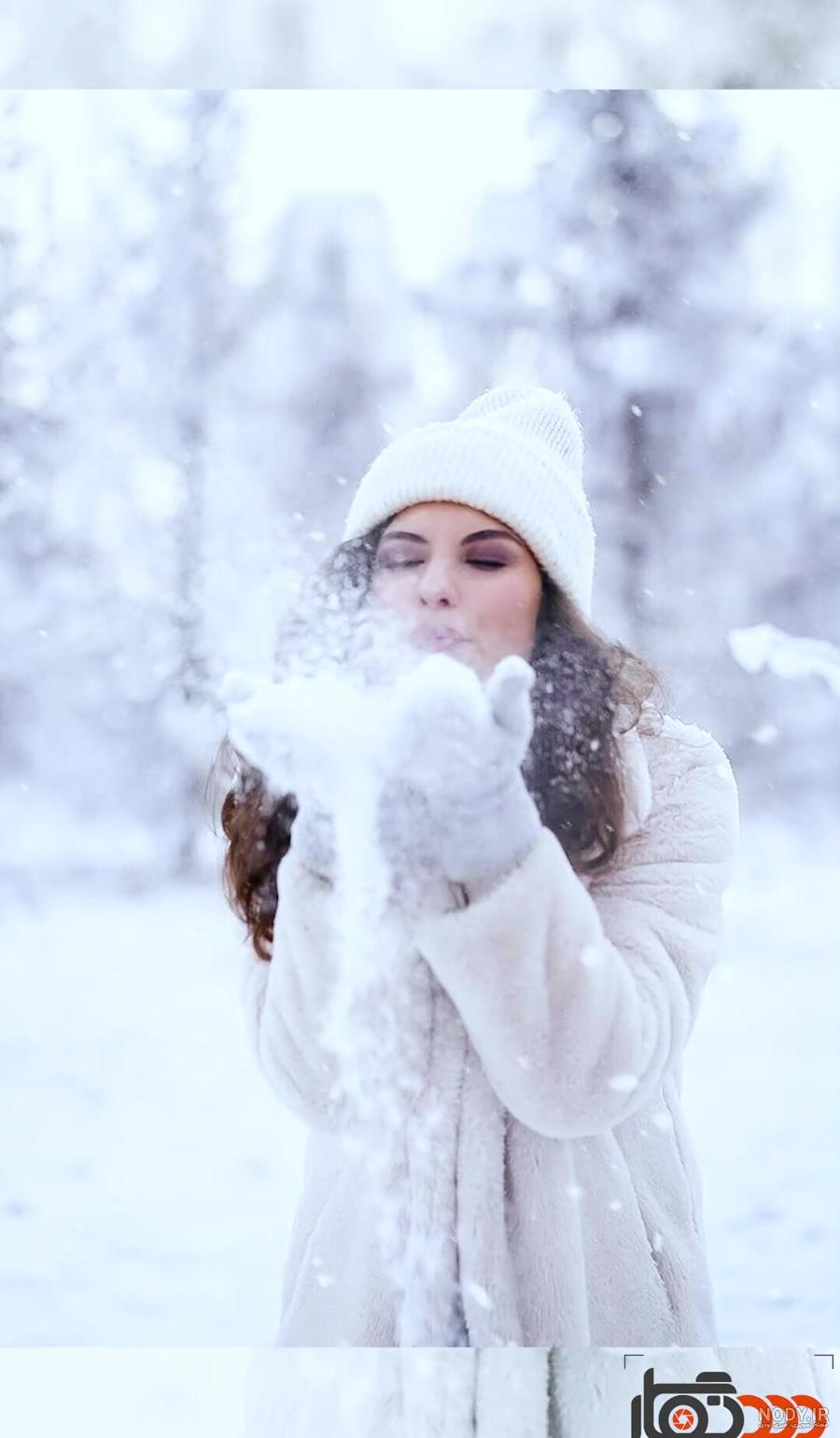 عکس های باکیفیت عاشقانه برفی برای پروفایل (۱۳۹۸)