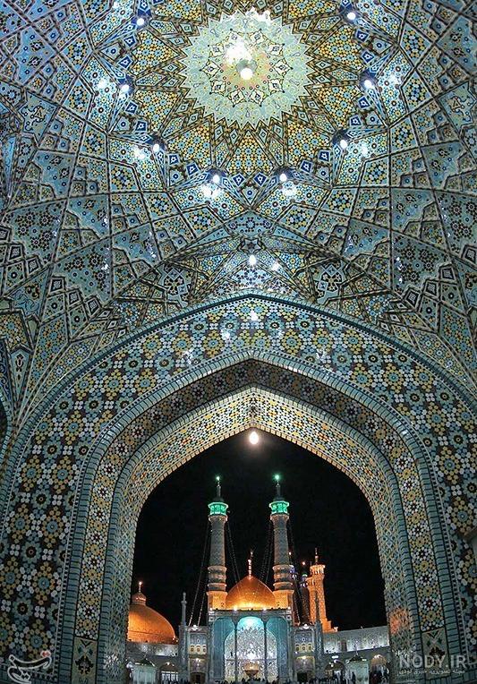 عکس حرم امام رضا و حضرت معصومه