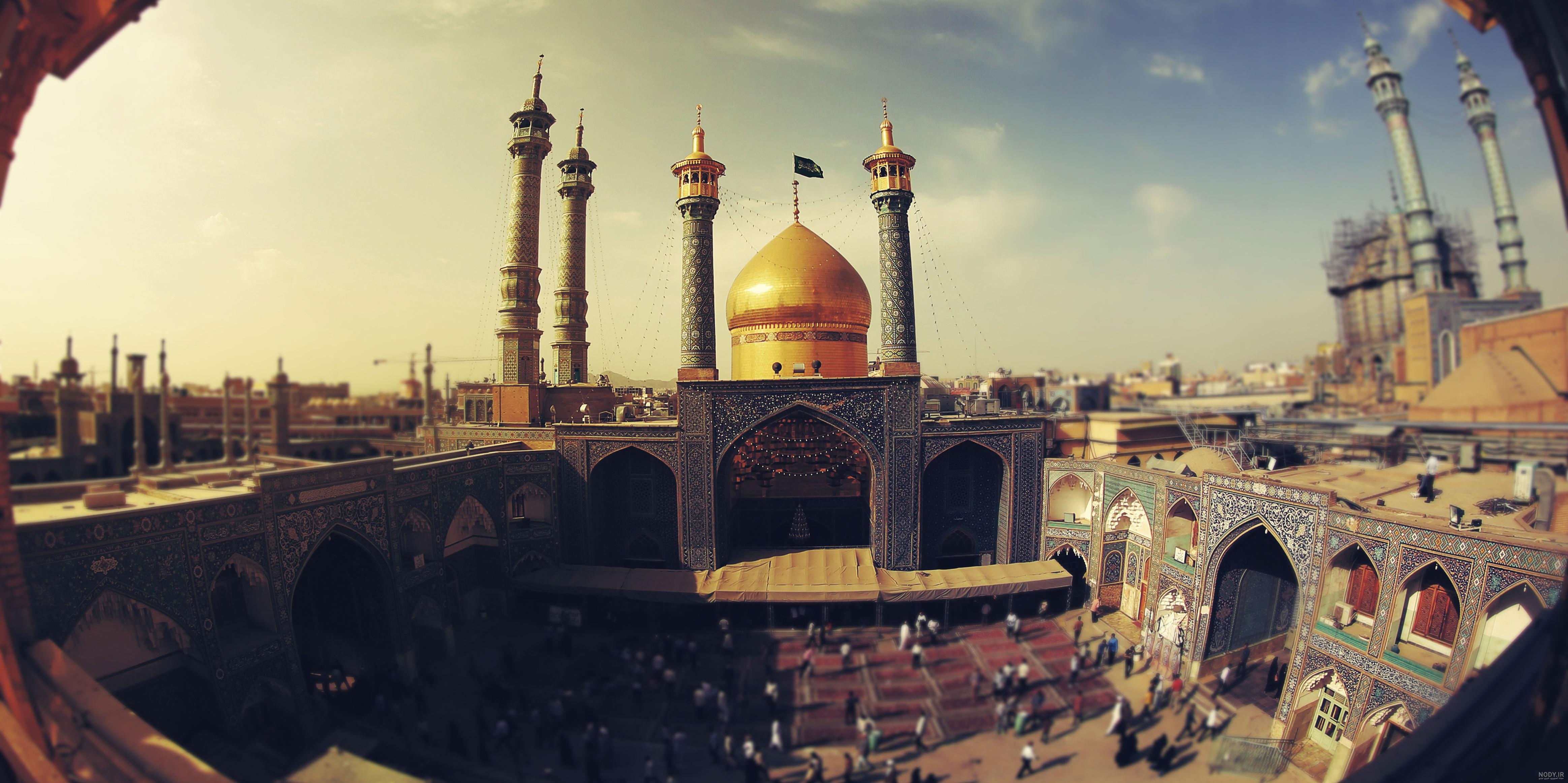 عکس دیده نشده از قبر اصلی حضرت معصومه(س)