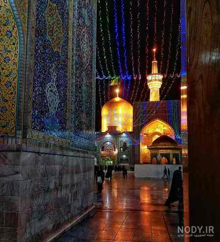 عکس طبیعی از حرم حضرت معصومه