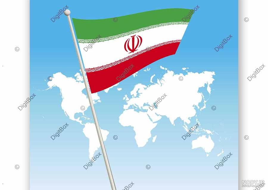 عکس قشنگ ترین پرچم ایران